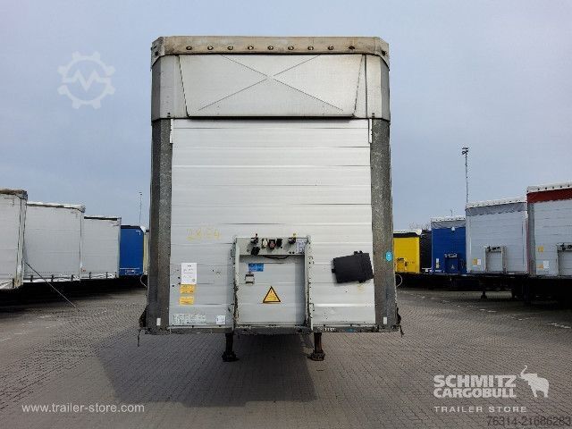 Auflieger mit Pritsche & Plane Schmitz Cargobull Curtainsider Mega Getränke