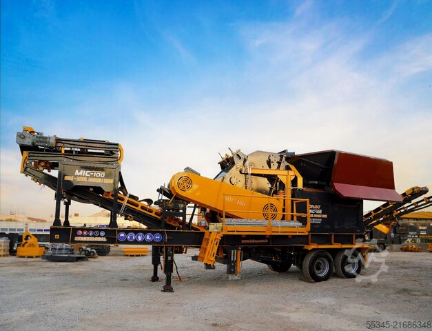 Crushing unit FABO Mobile Impact Crusher Mobile Impact Crusher MIC-100