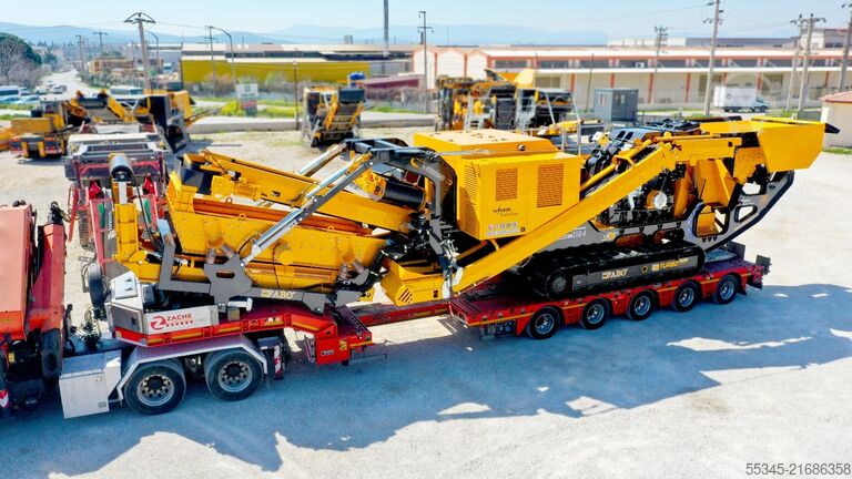 Zerkleinerungsanlage FABO Tracked Crusher Mobile Tracked Impact Crusher FTI-110S