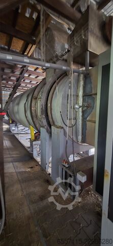 Rotary drum dryer for sawdust Labora 