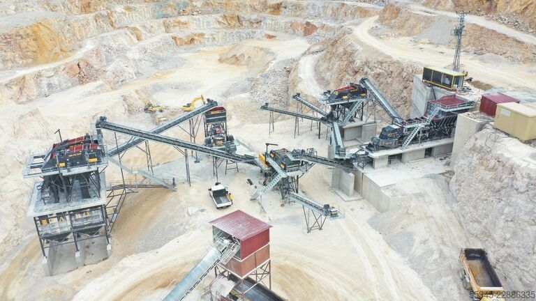 Stationary Crushing Plant FABO Stationary Crushing Plant Stationary Crushing and Screening Plants
