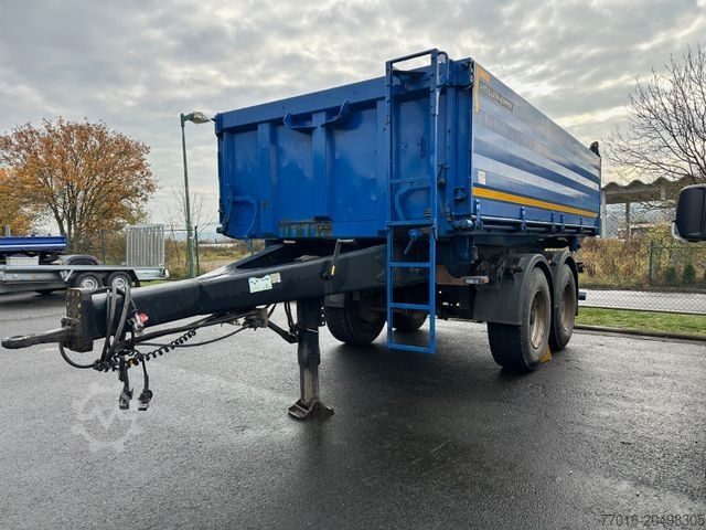 Three-way tipper trailer MEILLER MZDA 18, BPW Trommel,Top Zustand