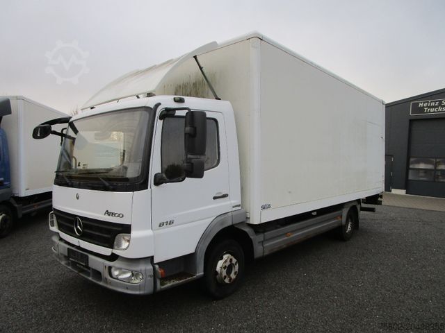 Box van MERCEDES-BENZ Atego 816 BlueTec4*LBW+6m+2xAHK+3-Sitze*