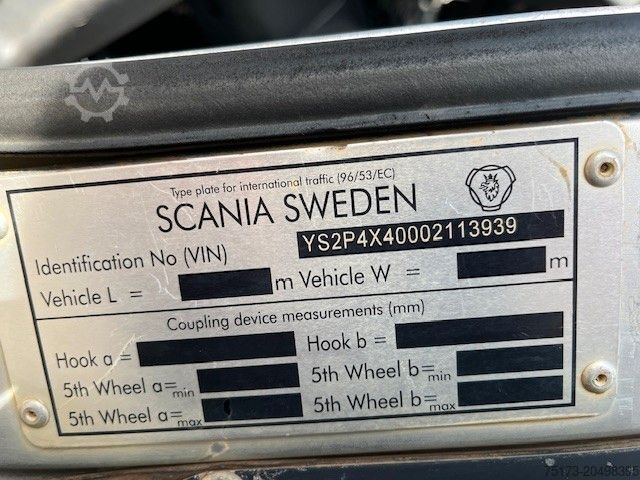 LKW mit Pritsche (offen) SCANIA P320 CB 4x4 Doka AHK Klima 9-Sitze Aut. Stdhz.