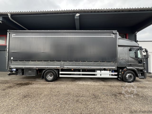 LKW mit Pritsche & Plane IVECO EC ML120E25 ACC Klima Kamera Navi LBW 7,7m