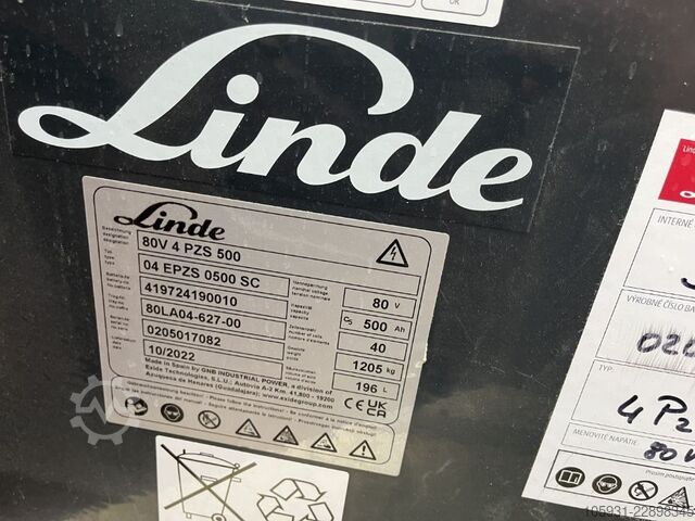 Elektro 4 Rad-Stapler Linde E25-01