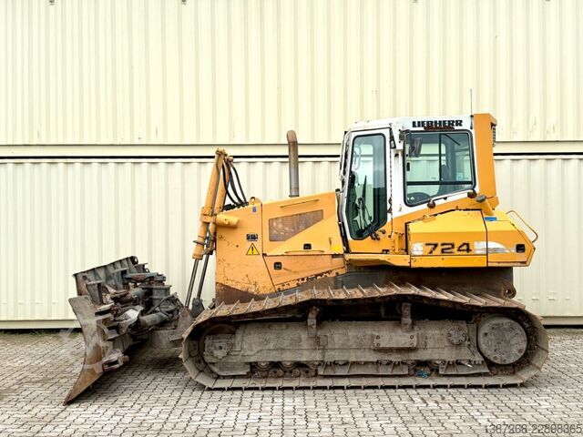 Road roller LIEBHERR PR724LGP / 2008 BJ / Klappschild