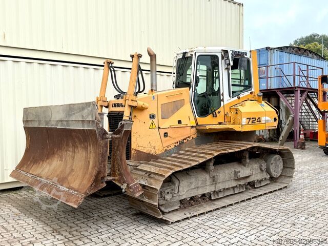 Road roller LIEBHERR PR724LGP / 2008 BJ / Klappschild
