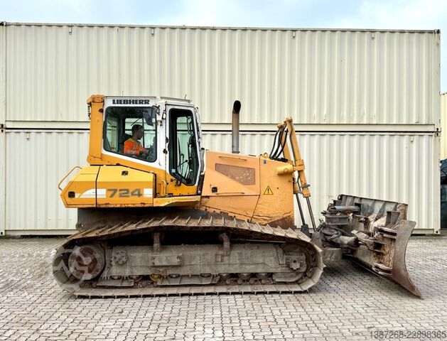 Road roller LIEBHERR PR724LGP / 2008 BJ / Klappschild