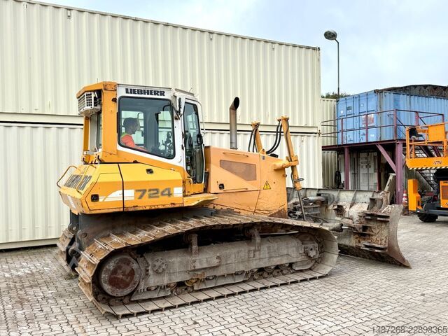 Road roller LIEBHERR PR724LGP / 2008 BJ / Klappschild