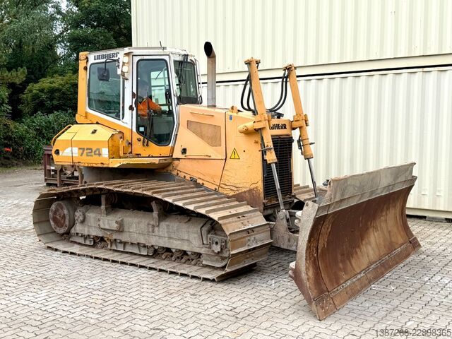 Road roller LIEBHERR PR724LGP / 2008 BJ / Klappschild