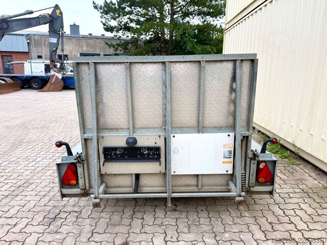 Low loader trailer IFOR WILLIAMS Baumaschinenanhänger mit Rampen / 3.500 KG
