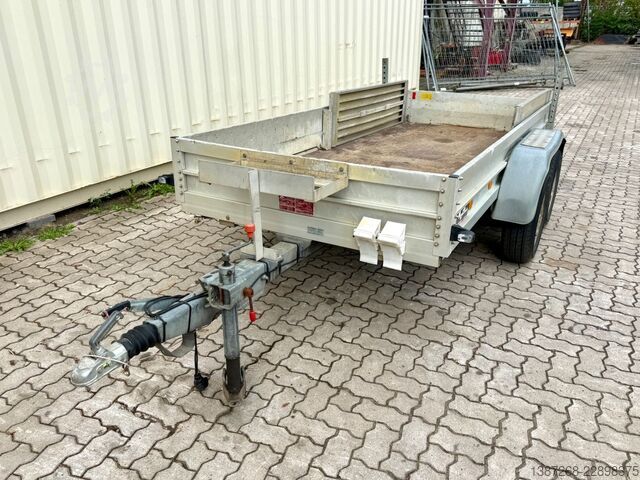 Low loader trailer KOCH Baumaschinenanhänger / Rampen / TÜV Januar 2027