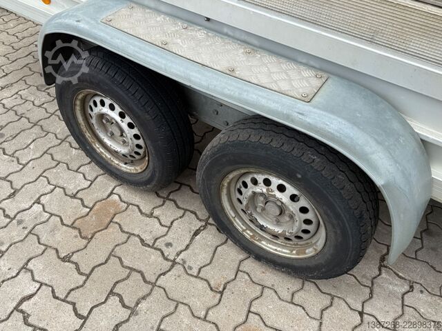 Low loader trailer KOCH Baumaschinenanhänger / Rampen / TÜV Januar 2027