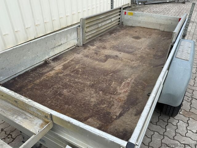 Low loader trailer KOCH Baumaschinenanhänger / Rampen / TÜV Januar 2027