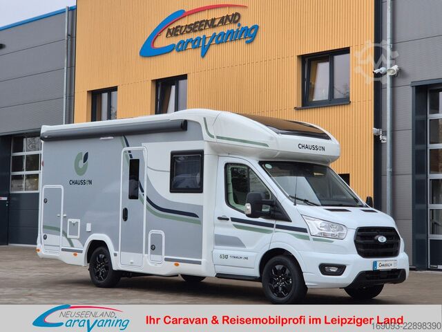 Teilintegriertes Wohnmobil CHAUSSON 630 Titanium Line *MJ27*Arctic*Navi*ACC*Outdoor