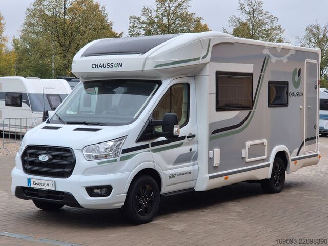 Teilintegriertes Wohnmobil CHAUSSON 630 Titanium Line *MJ27*Arctic*Navi*ACC*Outdoor