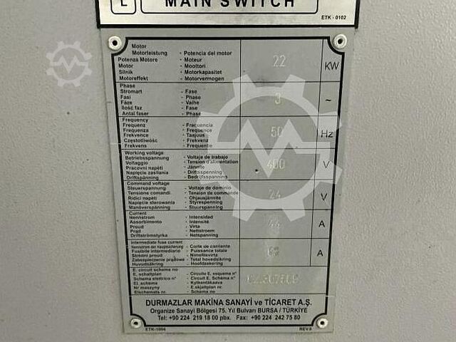 Blechscheren Durma VS 3010, 3080x10mm 2007 Durma VS 3010, 3080x10mm