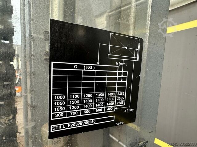 VS-22478 Electric triplex stacker Still EXV SF 14, year 2019 STILL EXV SF 14