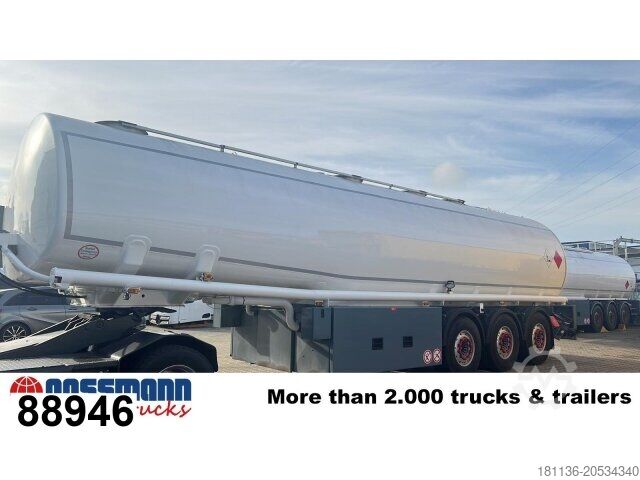 Tankauflieger Rohr TAL-A-ZE 44,0, 43.500l, 4 Kammern, Untenbefüllung