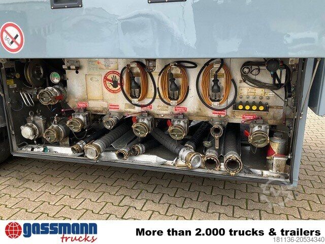 Tankauflieger Rohr TAL-A-ZE 44,0, 43.500l, 4 Kammern, Untenbefüllung