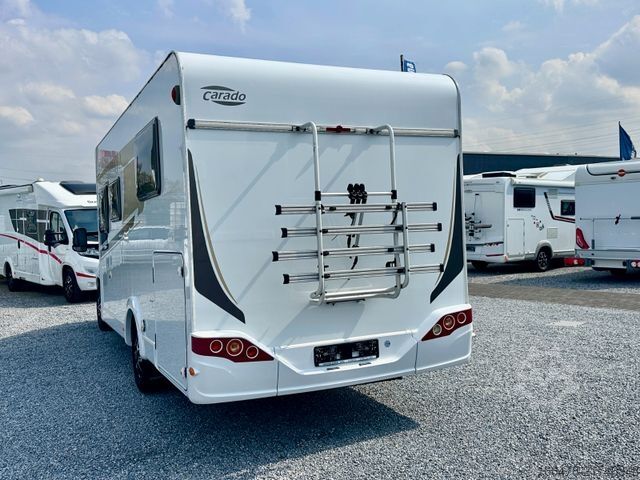 Teilintegriertes Wohnmobil CARADO T 449 *Queensbett-Hubbett-Sat-TV*