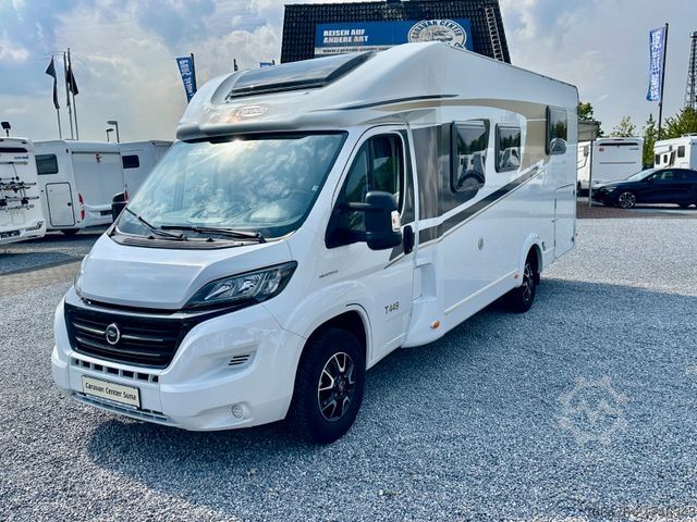 Teilintegriertes Wohnmobil CARADO T 449 *Queensbett-Hubbett-Sat-TV*