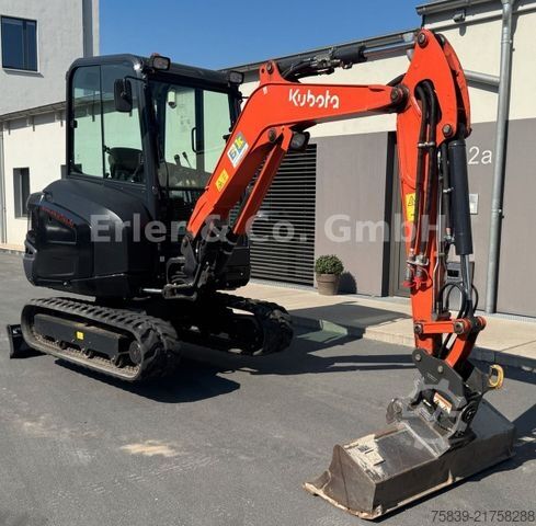 Minibagger KUBOTA KX 027-4, POWERTILT,  1 Grabenräumer, 1 TL