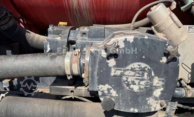 Vacuum tank truck MAN 26.410, KROLL 3-10, Vakuumpumpe, WRS, Lenkachse