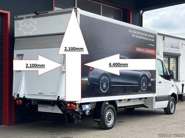 Transporter mit Koffer MERCEDES-BENZ Sprinter 315 CDI 4,4m Koff+LBW Klima Kamera MBUX