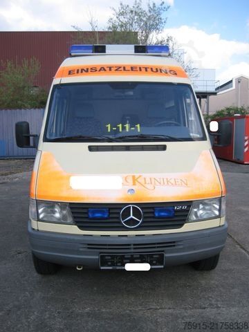 Kastenwagen Wohnmobil / Campervan MERCEDES-BENZ 312 D-KA Sprinter Einsatzleitung (ex-RTW) BINZ