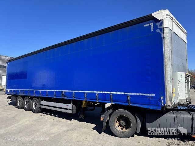 Auflieger mit Pritsche & Plane Schmitz Cargobull Semitrailer Curtainsider Standard