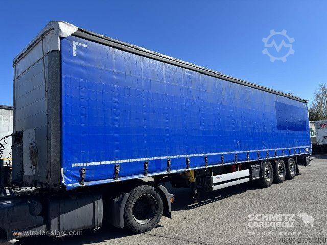 Auflieger mit Pritsche & Plane Schmitz Cargobull Semitrailer Curtainsider Standard