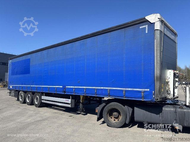 Auflieger mit Pritsche & Plane Schmitz Cargobull Semitrailer Curtainsider Standard
