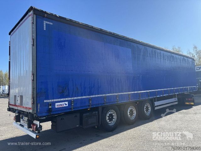 Auflieger mit Pritsche & Plane Schmitz Cargobull Semitrailer Curtainsider Standard