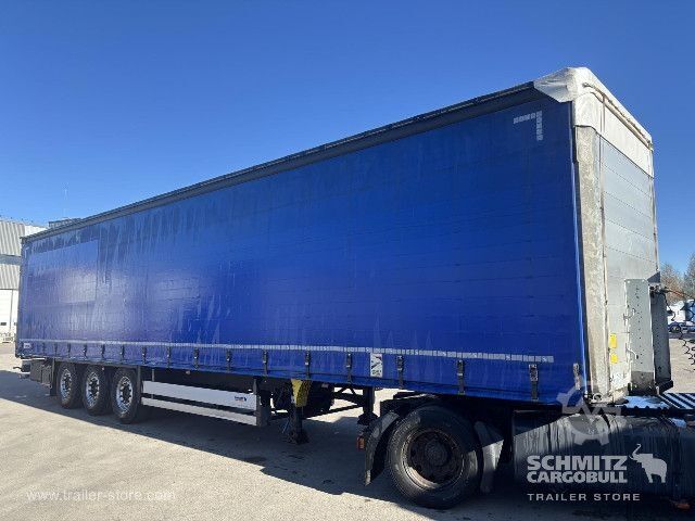 Auflieger mit Pritsche & Plane Schmitz Cargobull Semitrailer Curtainsider Standard