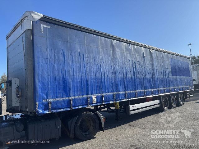 Auflieger mit Pritsche & Plane Schmitz Cargobull Semitrailer Curtainsider Standard