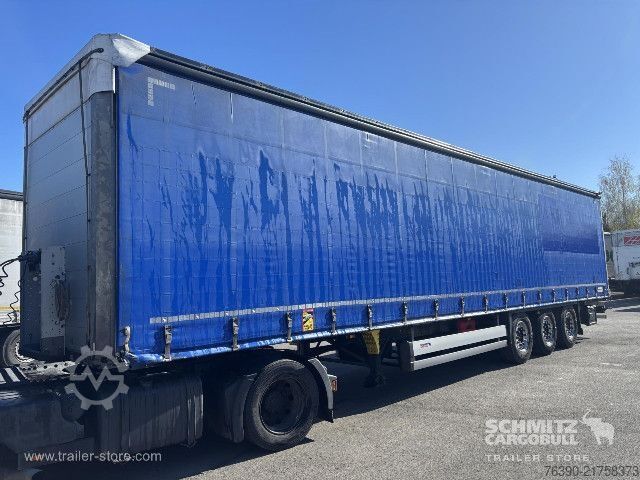 Auflieger mit Pritsche & Plane Schmitz Cargobull Semitrailer Curtainsider Standard