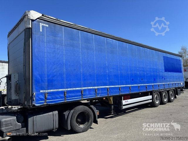 Auflieger mit Pritsche & Plane Schmitz Cargobull Semitrailer Curtainsider Standard