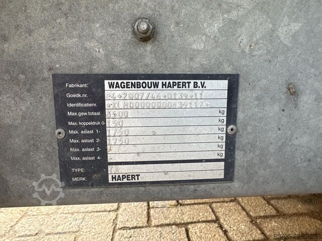Maschinentransporter Hapert machinetransporter - Gebruikt