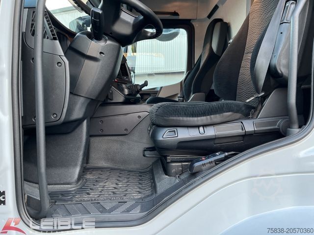 Flatbed truck with tarp MERCEDES-BENZ Antos 1832*Klima*Navi*LBW Dautel*Rufa-Aufbau*