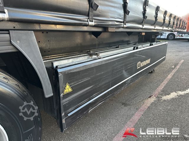 Auflieger mit Pritsche & Plane KRONE SD*Tautliner*Liftachse*Code XL*Palettenkasten*