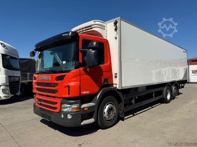 Refrigerated truck SCANIA P 280 Kühlkoffer mit BÄR Ladebordwand / Kiesling