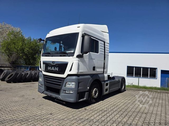 Standard tractor unit MAN 18.500 TGX, retarder, Doppeltank