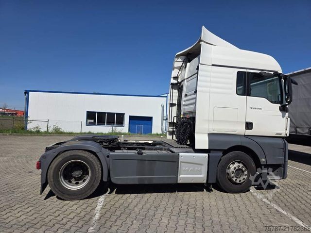 Standard tractor unit MAN 18.500 TGX, retarder, Doppeltank