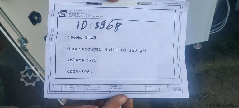 Ozon generator Sander Sander 310.120VIH 120grOzon 20 Czonm3