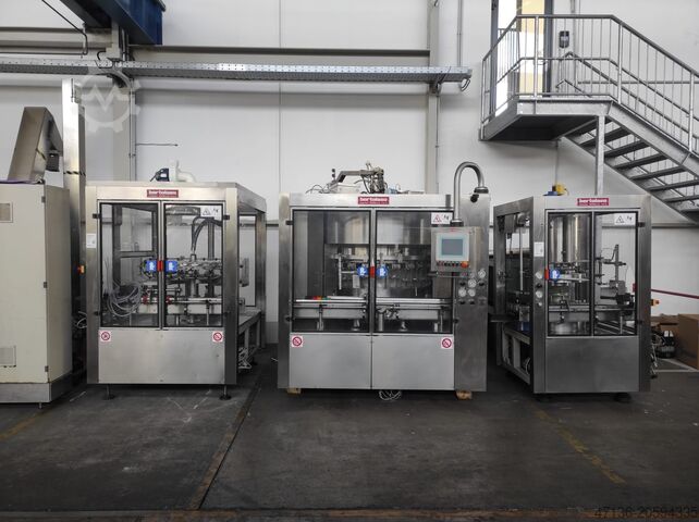 Monoblock 28 valves sparkling wine Bertolaso ELETTRA 1400/23  Füller Rinser Naturkoker