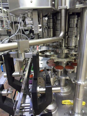 Filler 50 valves with screw capper Bertolaso Athena