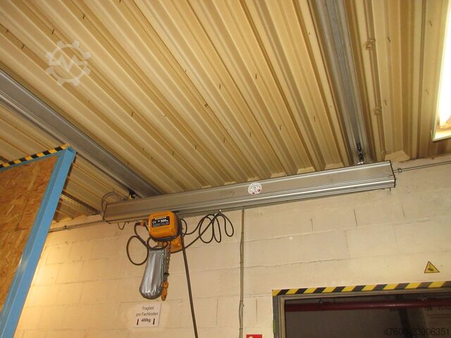Crane sky Crane overhead crane Crane runway Demag ALU Portalkran 500KG Kettenzug Demag 3x2m 0,5t Zubehör + KITO Kettenzug