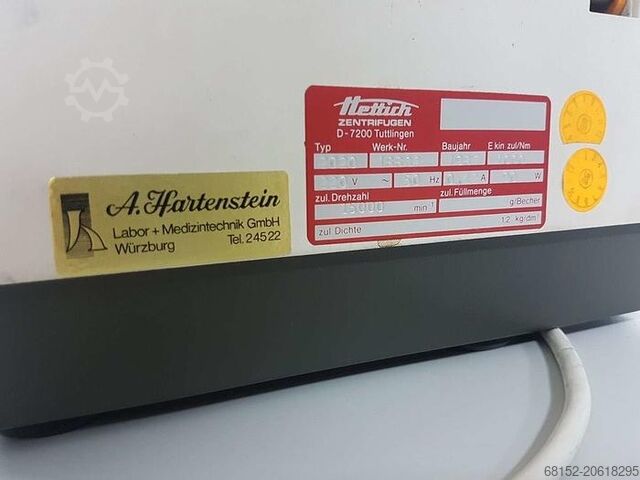 HETTICH MIKROLITER 2020 Centrifuge HETTICH MIKROLITER 2020